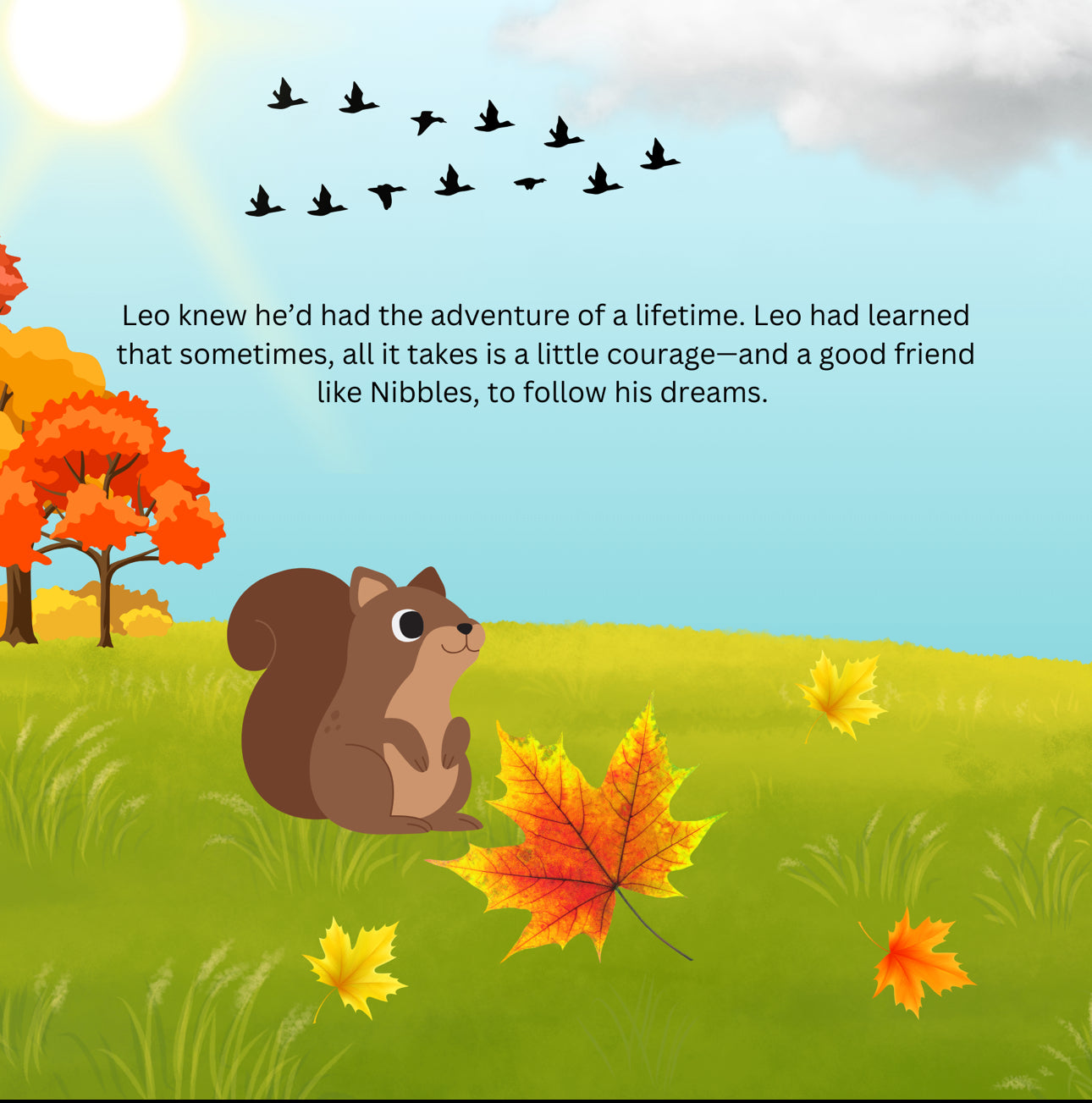 Children's book "The Little Leaf Who Could"