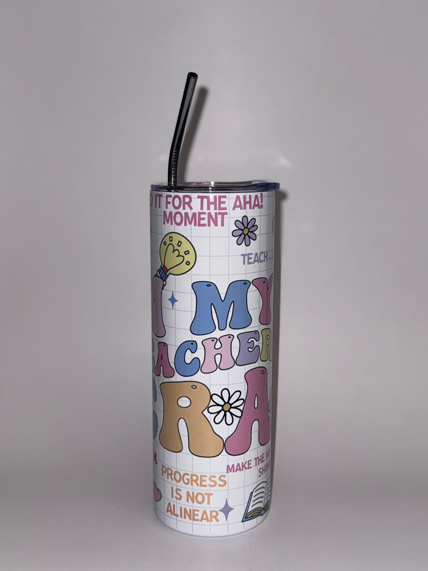 "In My Teacher Era" 20 oz Tumbler