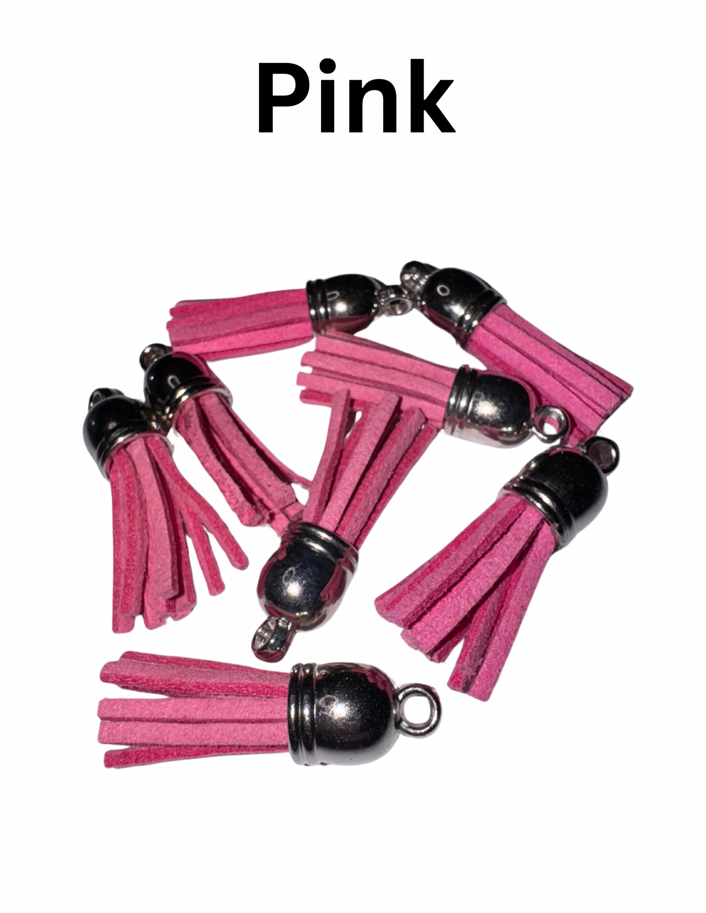 CUSTOMIZED CIRCLE Keychain with tassel