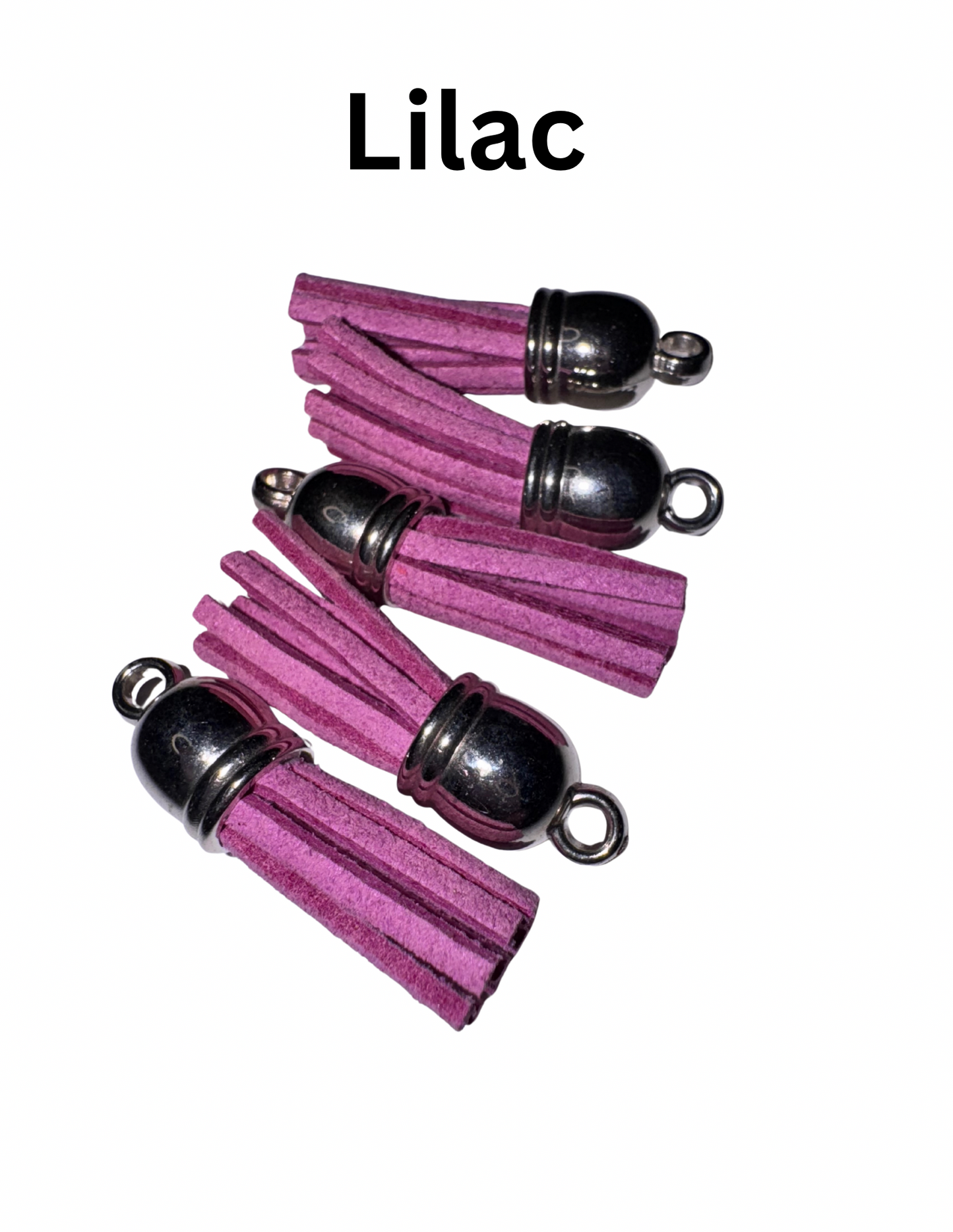 CUSTOMIZED CIRCLE Keychain with tassel
