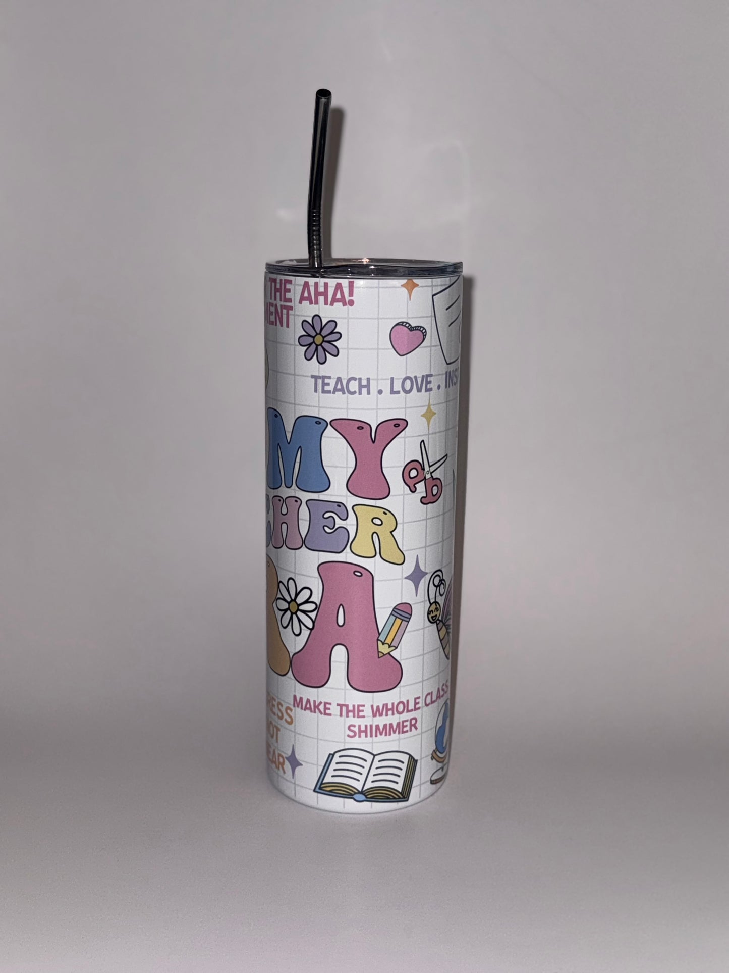 "In My Teacher Era" 20 oz Tumbler