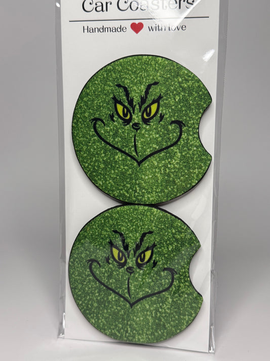 Holliday Car Coaster Set