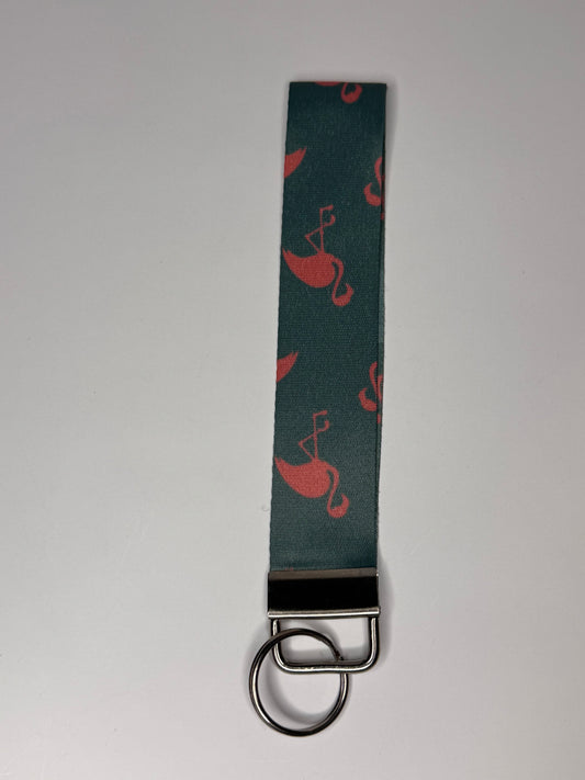 Flamingo Wristlet