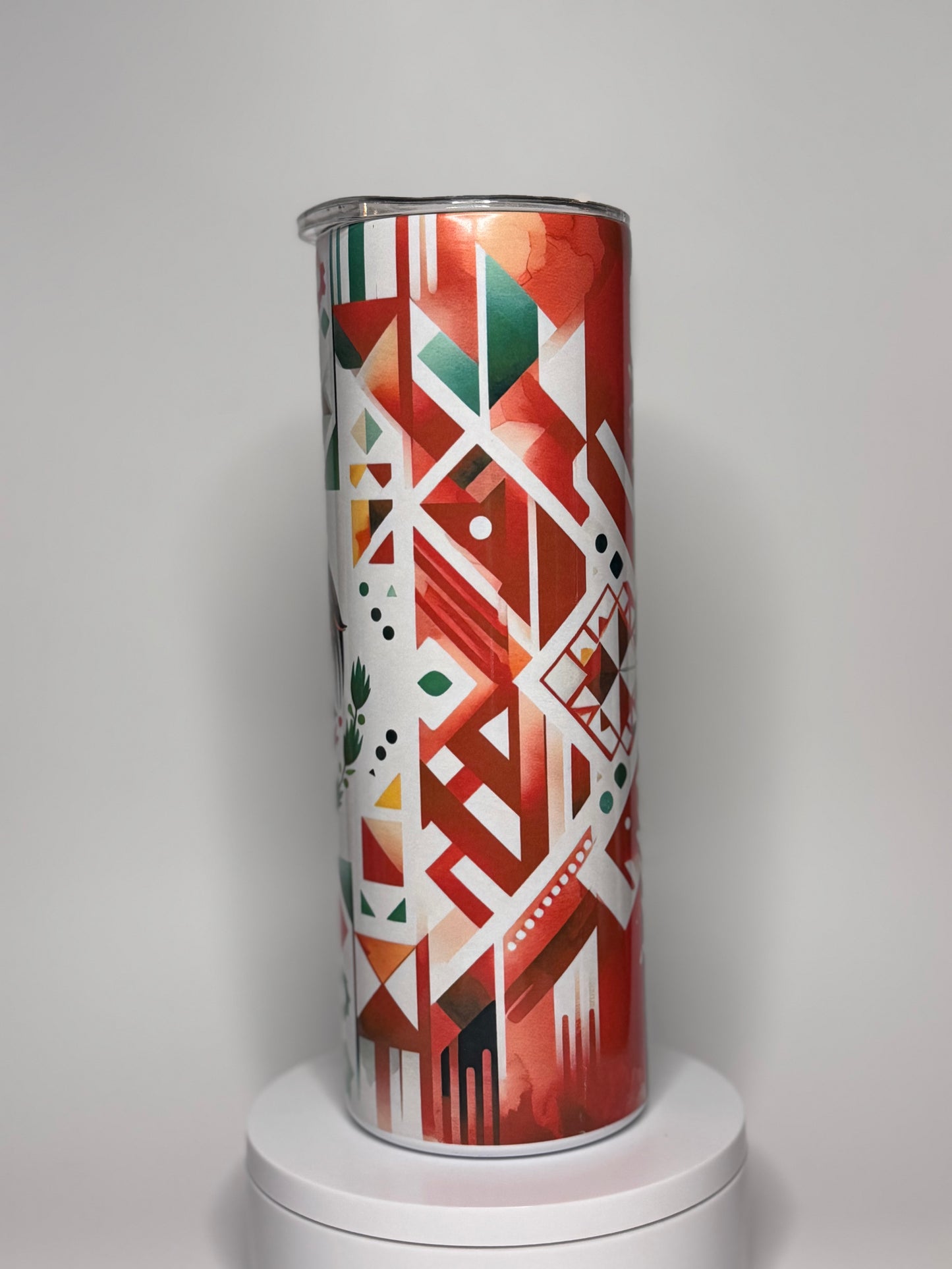 Festive Mexican Flag 20oz Tumbler