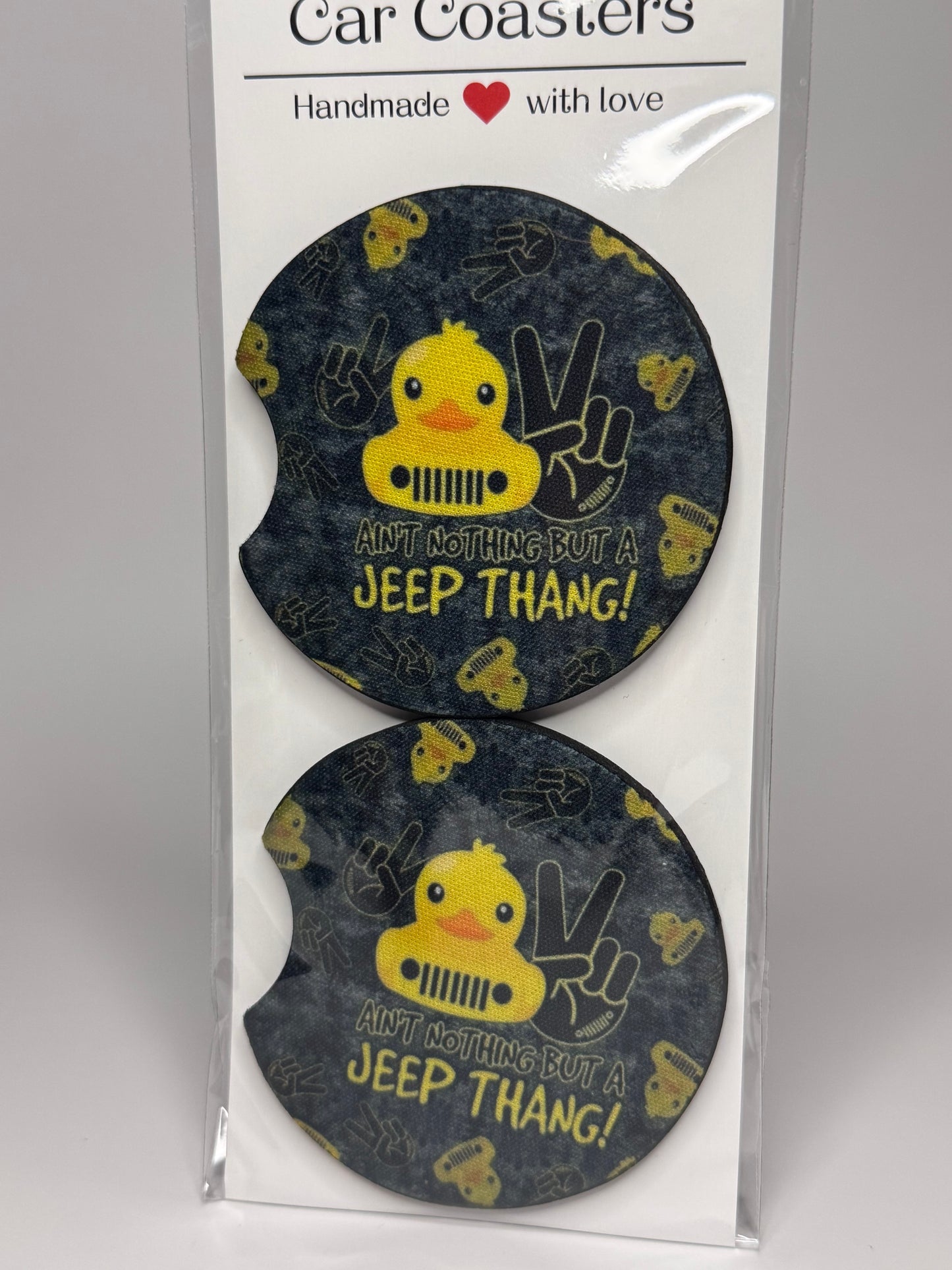 "JEEP Thing" Car Coaster Set