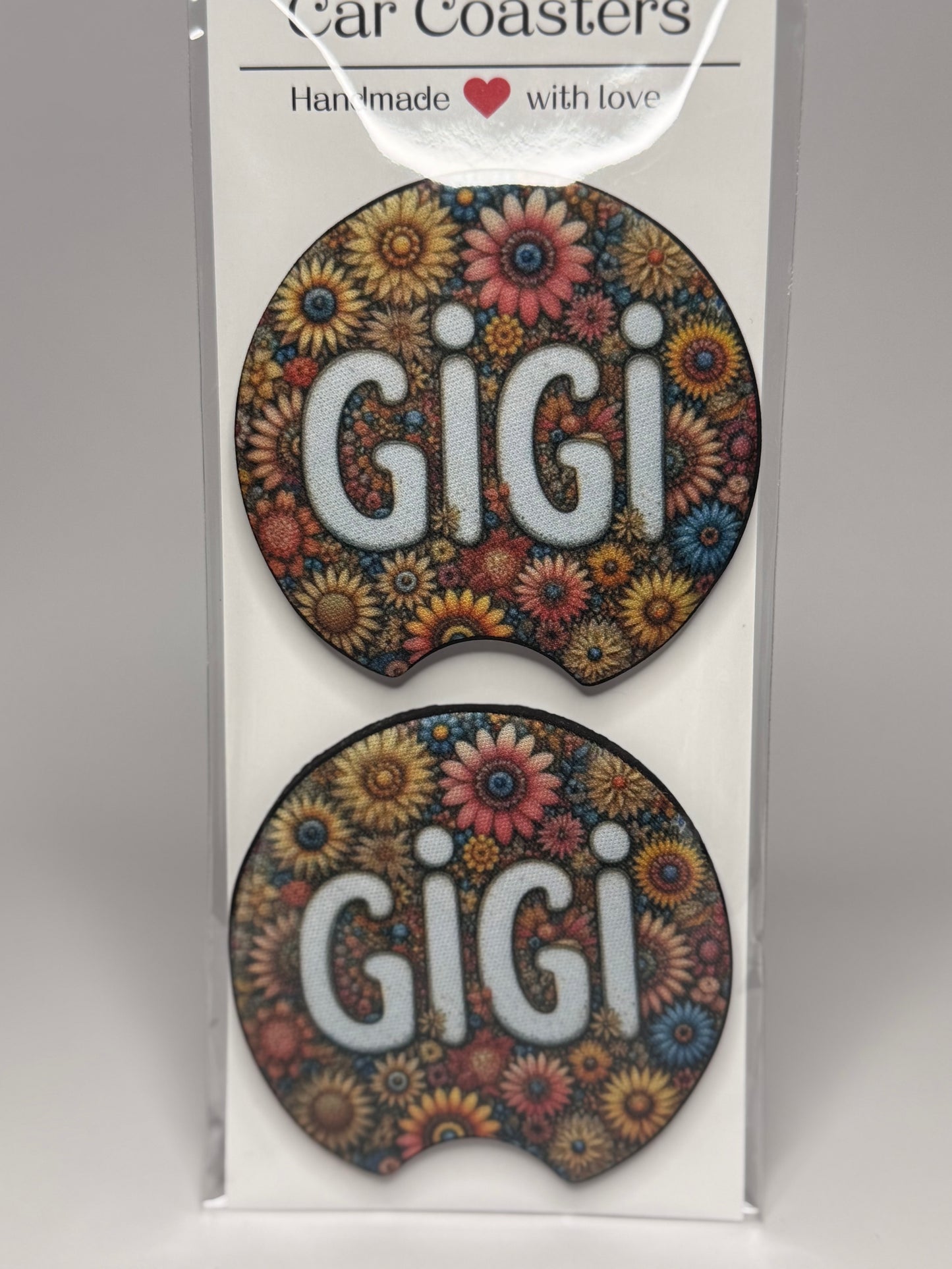 "GiGi" Car Coaster Set