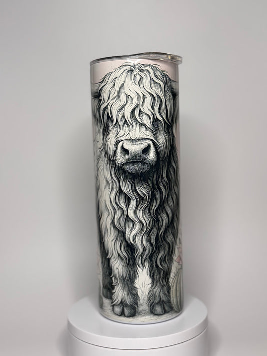 Highland Cow 20oz Tumbler
