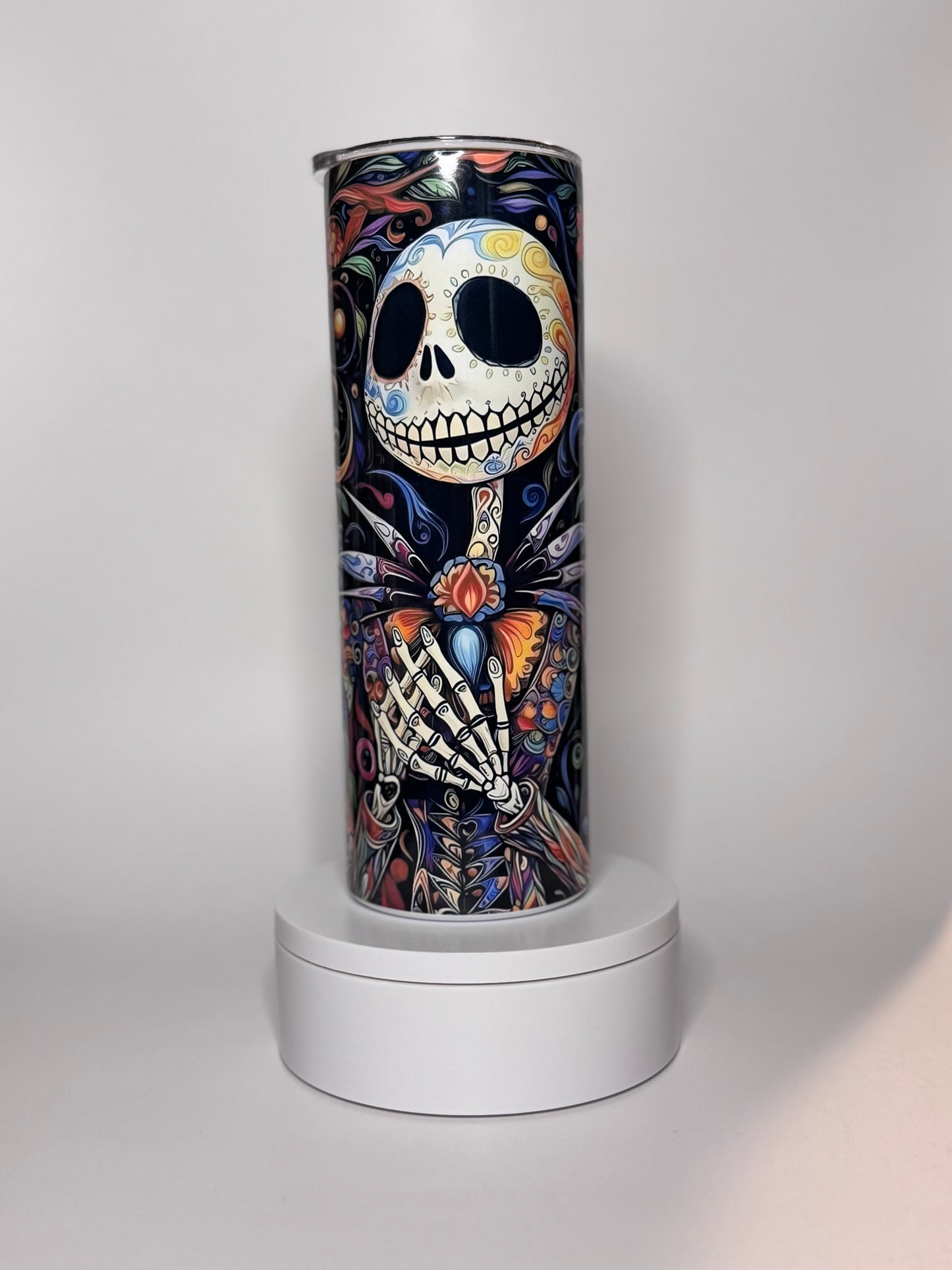 Day Of The Dead Skeleton Tumbler