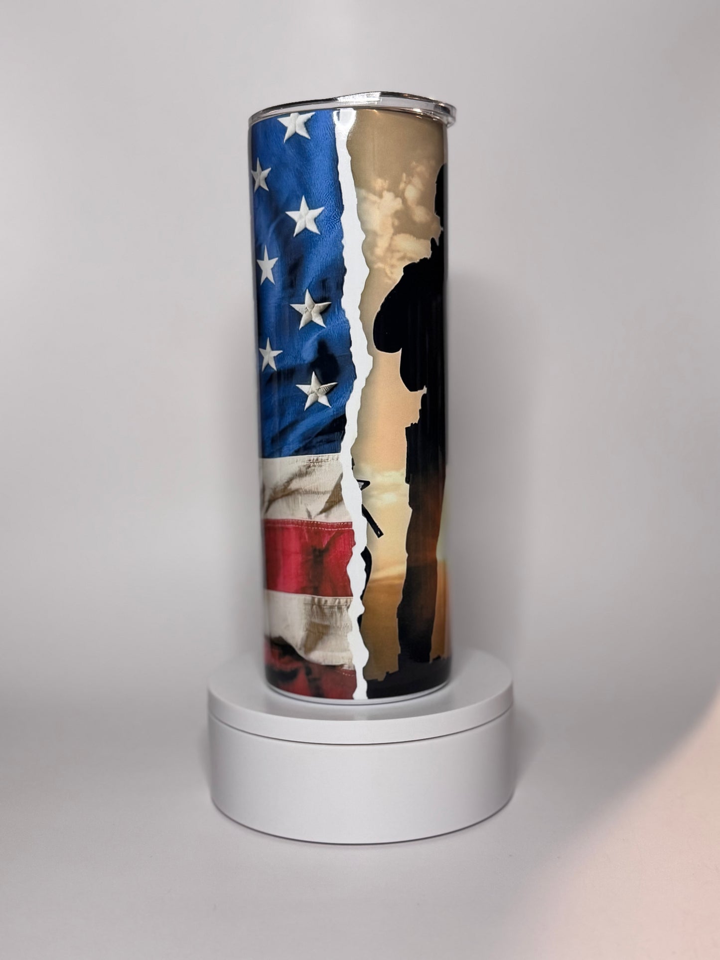 Military Support Tumbler