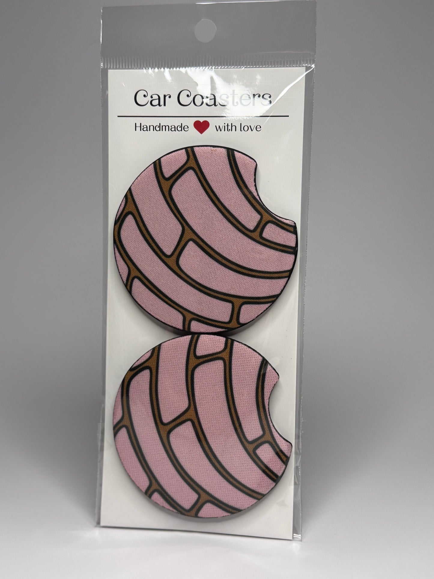 Concha Car Coaster Set
