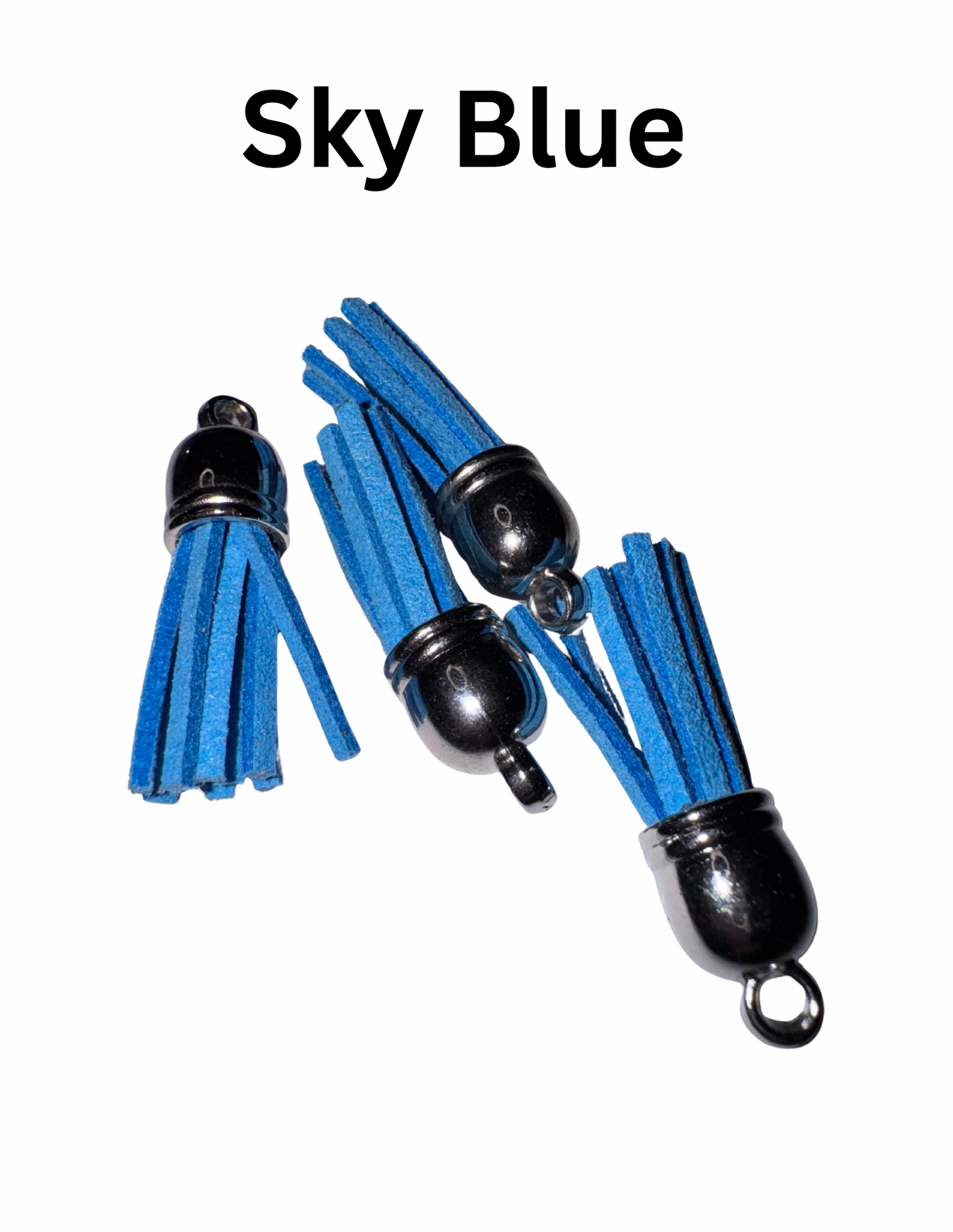CUSTOMIZED CIRCLE Keychain with tassel