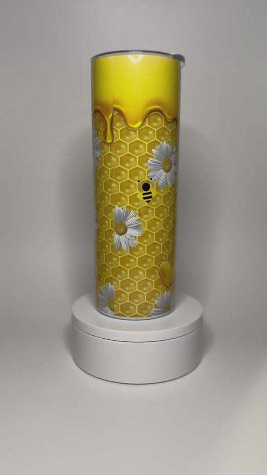 "Bear and Honey" 20oz Tumbler